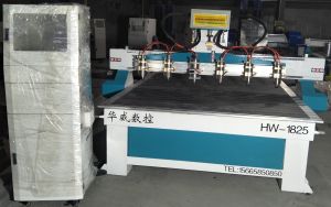 巴音郭楞蒙古自治州轮台县多头浮雕木工雕刻机